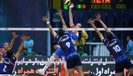 Iran suffers defeat against Serbia