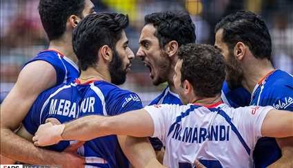 Iran suffers defeat against Serbia