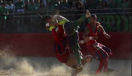 فوتبال به قصد کشت! +عکس