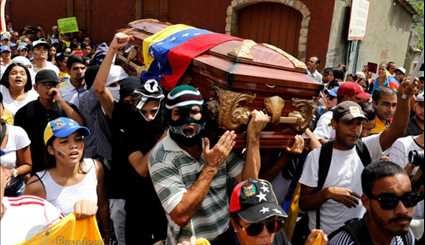 مقتل شباب معارضين في فنزويلا