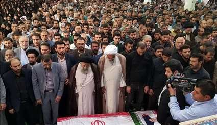 The funeral of martyr terrorist attack in Abadan