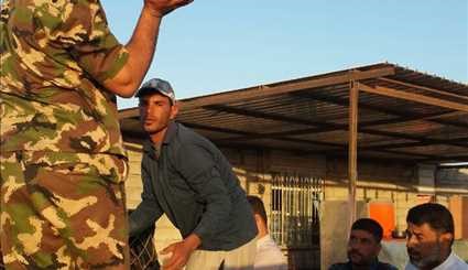 أجواء رمضان مع أبطال الحشد الشعبي العراقي
