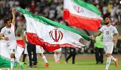 صعود تیم ملی فوتبال ایران به جام جهانی ۲۰۱۸ | تصاویر