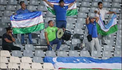 فوز المنتخب الايراني لكرة القدم على المنتخب الاوزبكي / صور