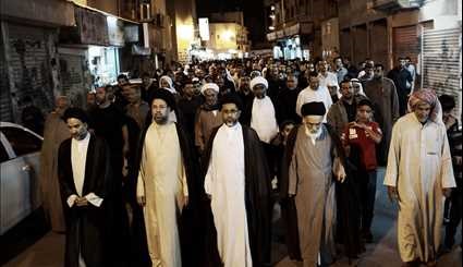 استمرار المظاهرات الشعبية بمختلف مناطق البحرين المناهضة لنظام آل خليفة