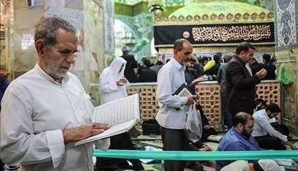 People Mark Laylat al-Qadr in Hazrat Masoumeh's Holy Shrine