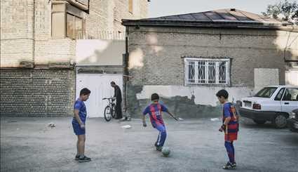 Children dream of being 'Messi'