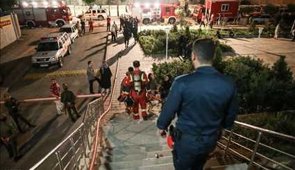 Minor fire contained in Tehran residential tower