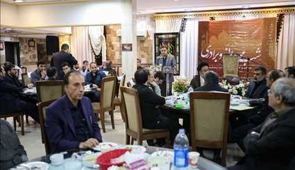 افطار نادي الصحفيين مع وزير الأمن الايراني /صور