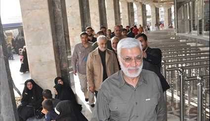 Iraq General Soleimani in Holy City of Karbala