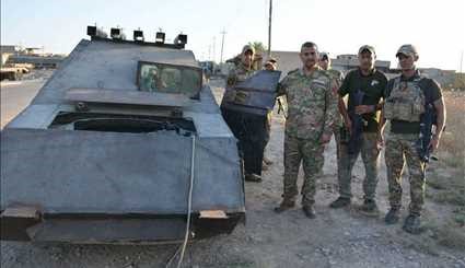 القوات العراقية تستولي على آلية مفخخة لـ