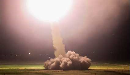 IRGC releases images of missile attack at ISIL positions in Syria