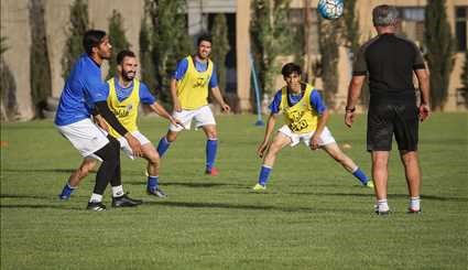 اولین تمرین تیم فوتبال استقلال تهران | تصاویر