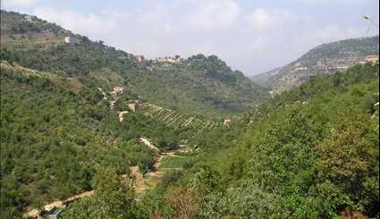 بلدة بيت الدين في جبل لبنان
