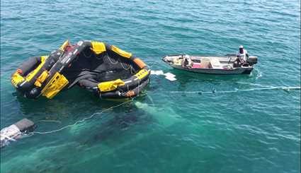 Denna Cruise Ship sinks in Kish Island