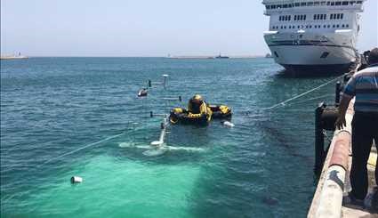 Denna Cruise Ship sinks in Kish Island