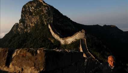 بازسازی دیوار بزرگ چین | تصاویر