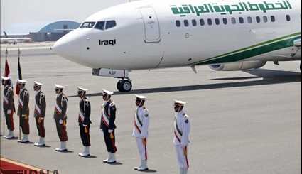 ورود نخست وزیر عراق به تهران | تصاویر