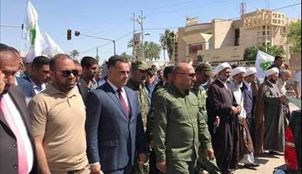 Iraq's Popular Forces Stage Int'l Quds Day Rally