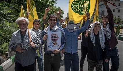 Officials Join Millions of People in Tehran to Mark Int'l Quds Day