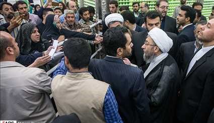 Judiciary head, staff pay tribute to Imam Khomeini