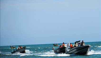 برگزاری مانور امنیت و ساماندهی سواحل در شهرستان مرزی آستارا | تصاویر