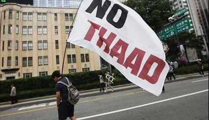 ‘No THAAD, Yes Peace Talks’ S. Koreans Protest ....