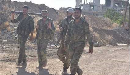 Syrian Army Troops Continue Anti-Terrorism Operations in Eastern Damascus
