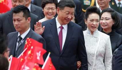 Xi Jinping in Hong Kong