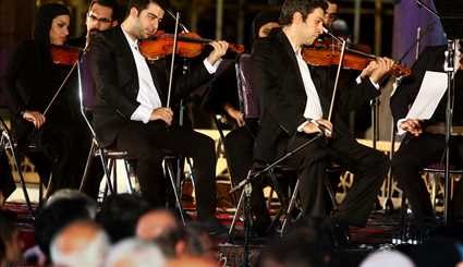 کنسرت ارکستر ملی ایران در اصفهان | تصاویر