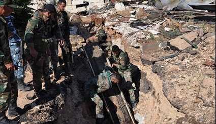 Syrian Army Continues Combing al-Wa'er Neighborhood in Homs Province