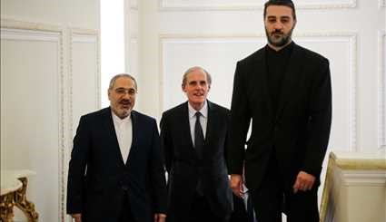 دیدار ظریف با دبیر کل وزارت خارجه فرانسه | تصاویر