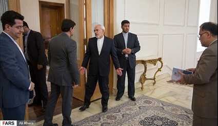 Zarif, French official meet in Tehran