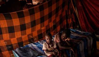 آوارگی از ترس جنگ در سودان جنوبی | تصاویر