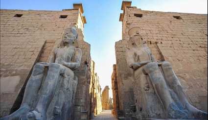 مدينة اقصر او مدينة الشمس، عاصمة مصر في العصر الفرعوني تقع على ضفاف نهر النيل