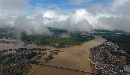 Floods Kill 56, Displace 1.2 Million in China