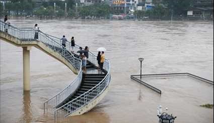 Floods Kill 56, Displace 1.2 Million in China