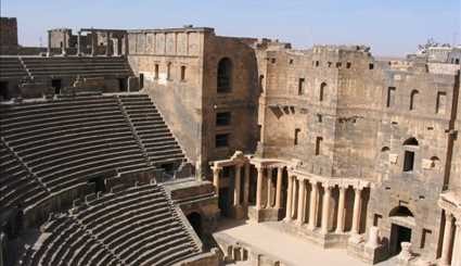 المسرح الروماني في البصرى سوريا