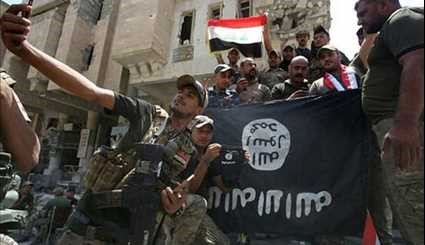 Iraqi Forces Celebrate Mosul Victory