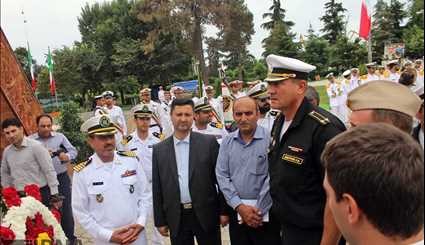 The arrival of the fifth group of Russia's peace and friendship vessels to Iran