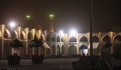 Dust flow in Isfahan city