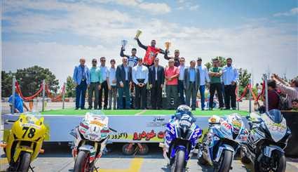 الجولة الثانية من بطولة سباق الدراجات النارية في ايران