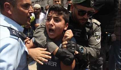 Israeli Forces Attack Palestinian Protesters outside Al-Aqsa Mosque