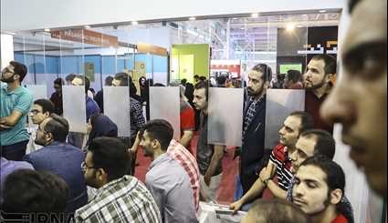 The International Exhibition of Electronic, (ELECOMP) underway in Tehran