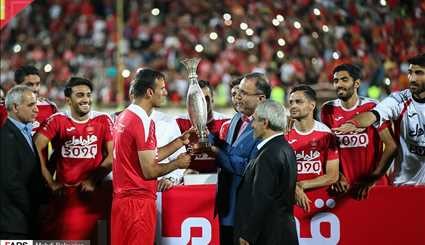 احتفال بمناسبة احراز برسبوليس بطولة كأس السوبر الايراني