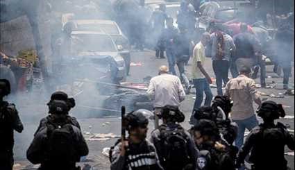 Palestinians Protest against New Israeli Security Measures at Al-Aqsa Mosque Compound