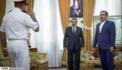 بالصور.. لقاء شمخاني مع وزير الدفاع العراقي