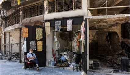 Aleppo Residents Slowly Rebuild War-Ravaged City