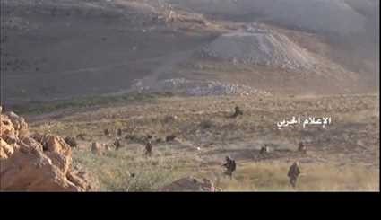 بالصور.. مجاهدو المقاومة على تلال جرود عرسال على حدود سوريا ولبنان