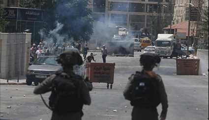 Palestinians Protest against Israeli Security Measures in Al-Aqsa Mosque